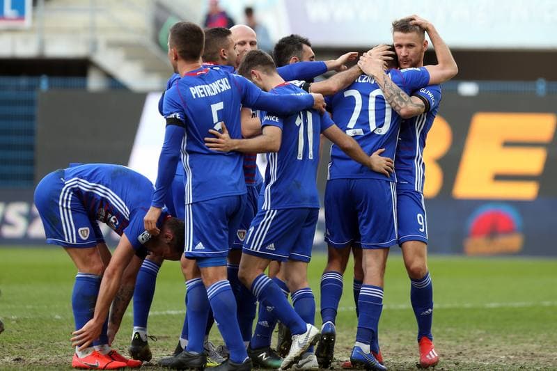 Football. Lotto Ekstraklasa. Piast Gliwice - Miedz Legnica. 17.03.2019
