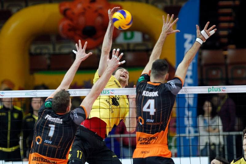 Volleyball. PlusLiga. GKS Katowice - Jastrzebski Wegiel. 19.03.2019