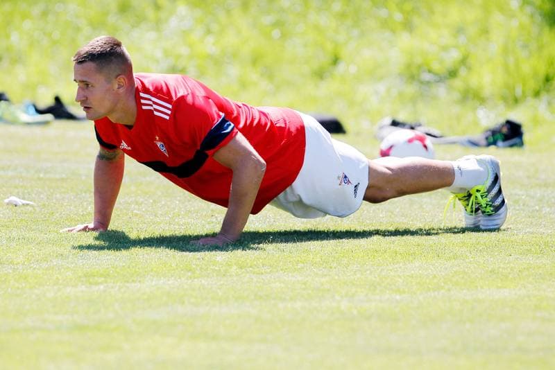 Football. Gornik Zabrze. Training. 21.06.2017