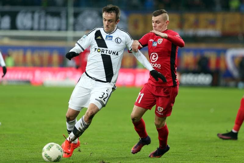 Football. Lotto Ekstraklasa. Piast Gliwice - Legia Warsaw. 11.12.2016