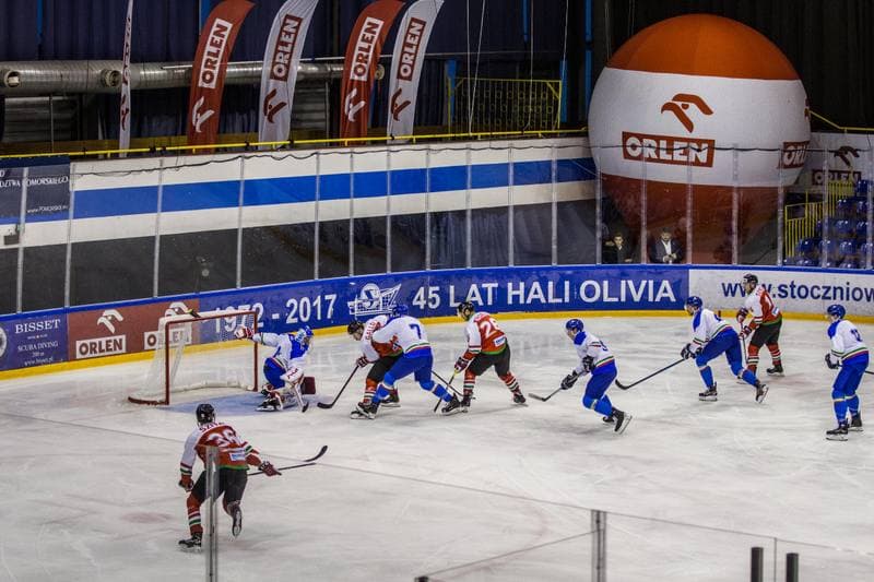 Ice Hockey. Euro Ice Hockey Challenge. Italy - Hungary. 08.11.2019