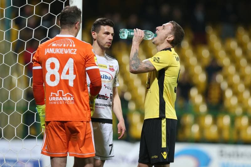 Football. Fortuna I Liga. GKS Katowice - Chojniczanka Chojnice. 03.04.2019