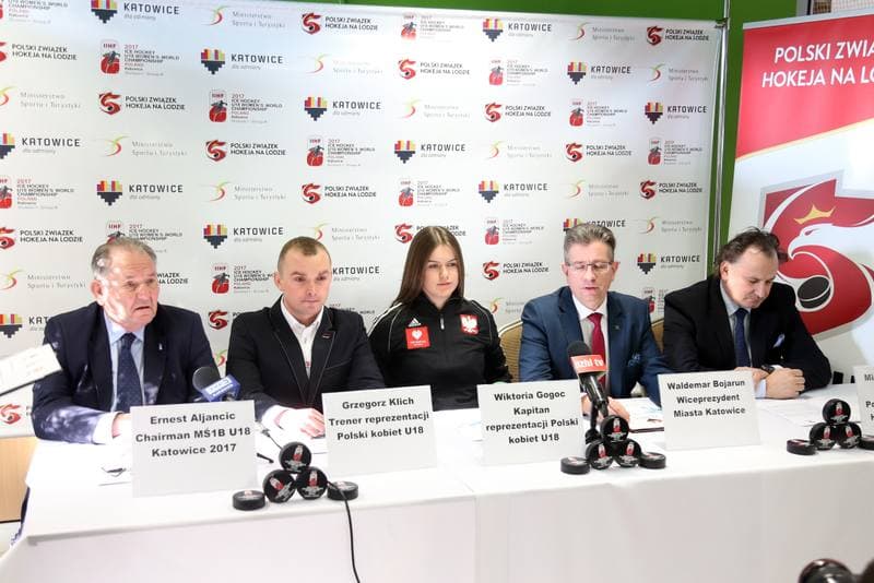 Ice Hockey. Poland. Press Conference. 10.01.2017