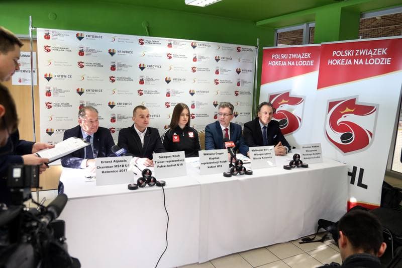 Ice Hockey. Poland. Press Conference. 10.01.2017