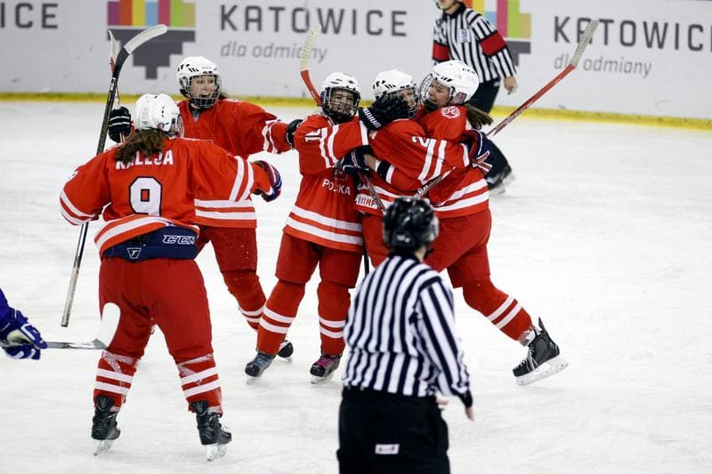 Ice Hockey. U18 Women's World Championship. Poland - Great Britain. 11.01.2017