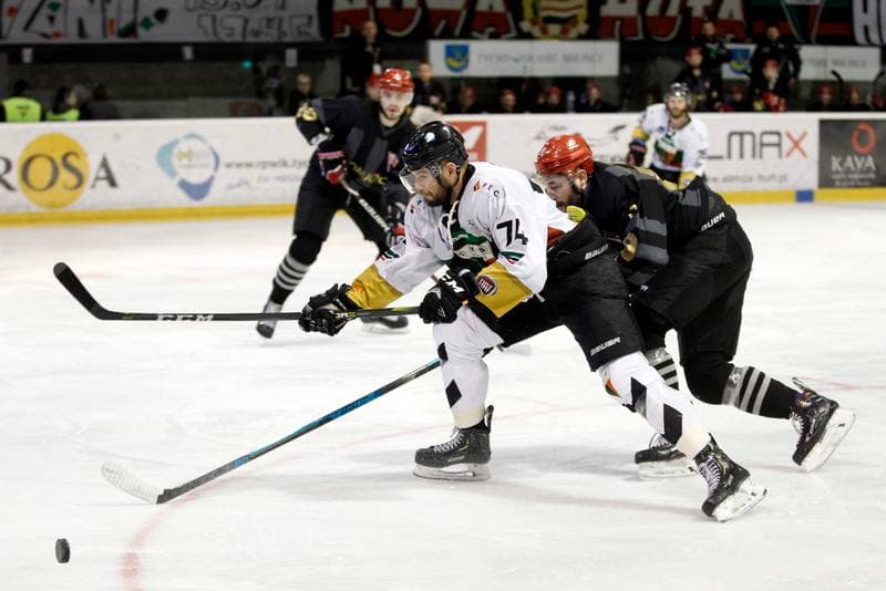 Ice Hockey. Polska Hokej Liga. GKS Tychy - Comarch Cracovia. 11.04.2019