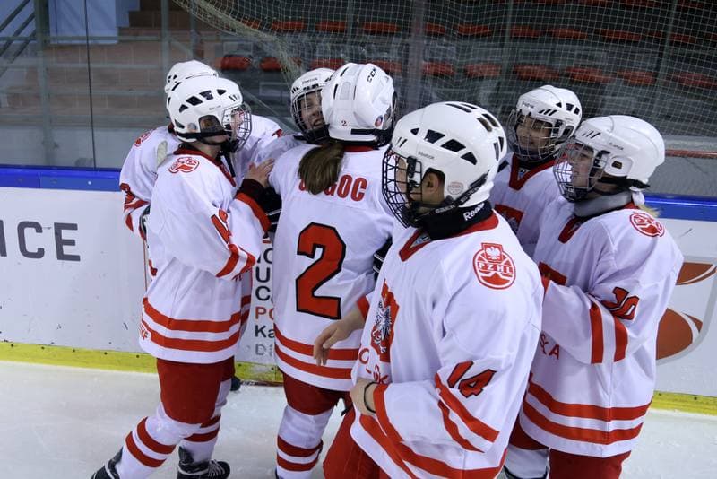 Ice Hockey. U18 Women's World Championship. Poland - China. 14.01.2017