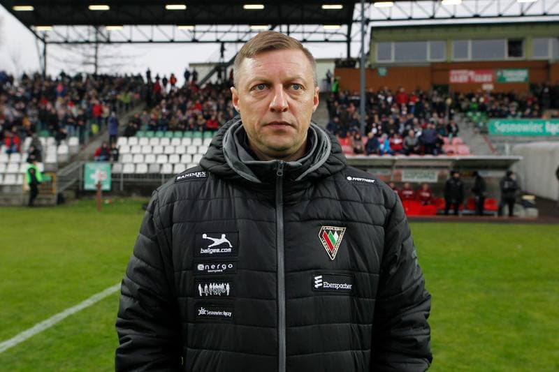 Football. Lotto Ekstraklasa. Zaglebie Sosnowiec - Wisla Plock. 13.04.2019