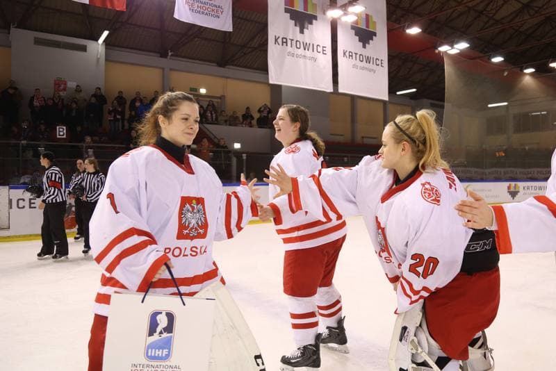 Ice Hockey. U18 Women's World Championship. Poland - China. 14.01.2017