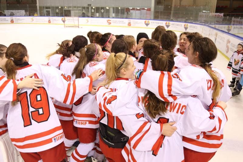 Ice Hockey. U18 Women's World Championship. Poland - China. 14.01.2017