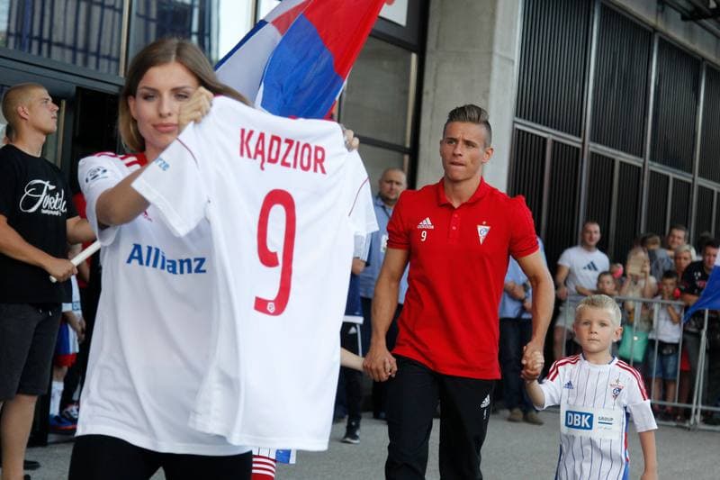 Football. Gornik Zabrze. Team Presentation. 11.07.2017