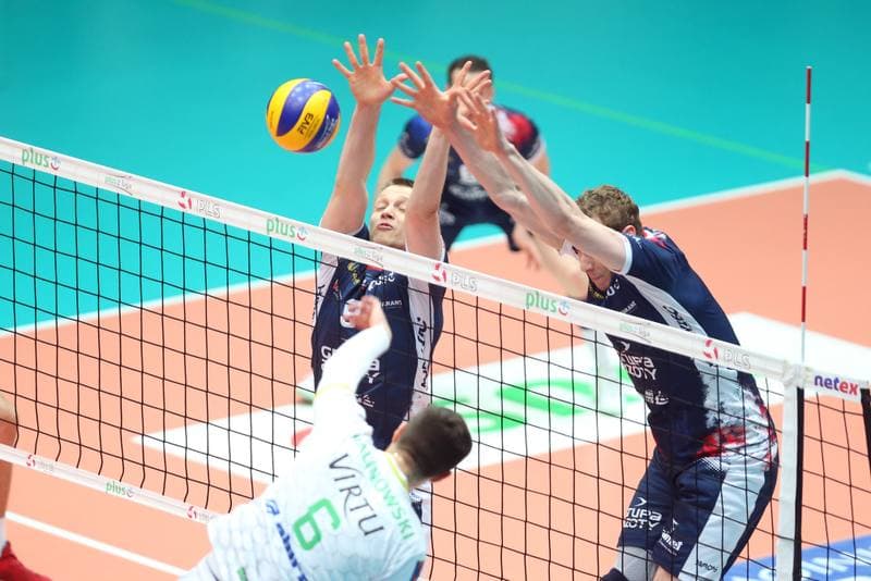 Volleyball. PlusLiga. Aluron Virtu Warta Zawiercie - ZAKSA Kedzierzyn-Kozle. 17.04.2019