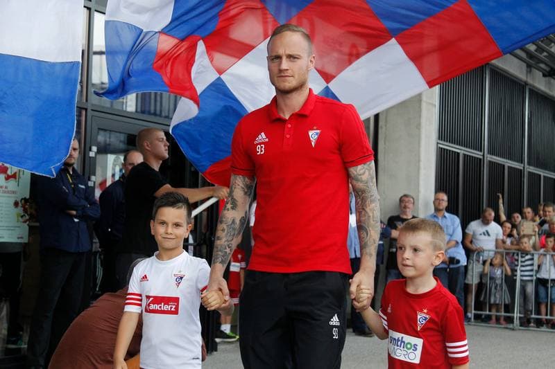 Football. Gornik Zabrze. Team Presentation. 11.07.2017