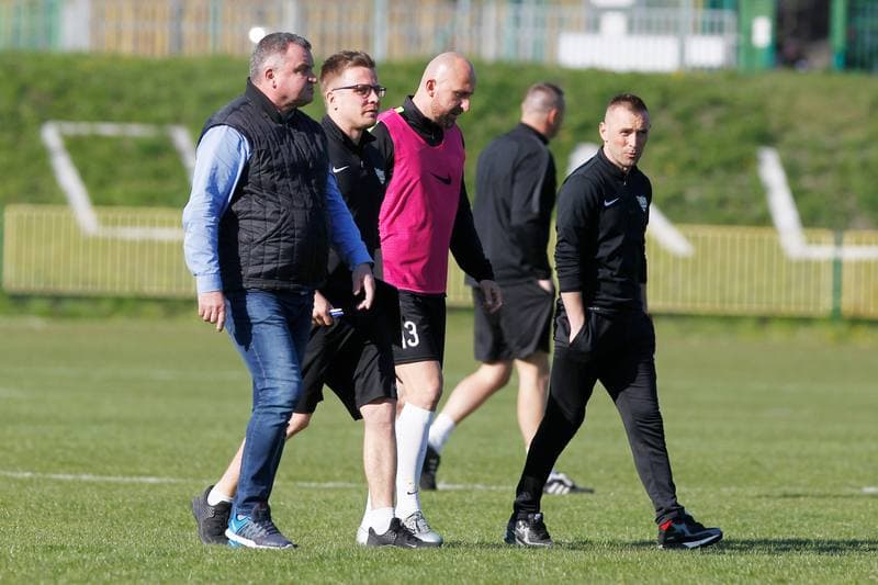 Football. II Liga. Rozwoj Katowice - Gornik Leczna. 18.04.2019