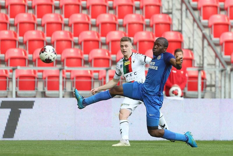Football. Fortuna I Liga. GKS Tychy - Puszcza Niepolomice. 20.04.2019