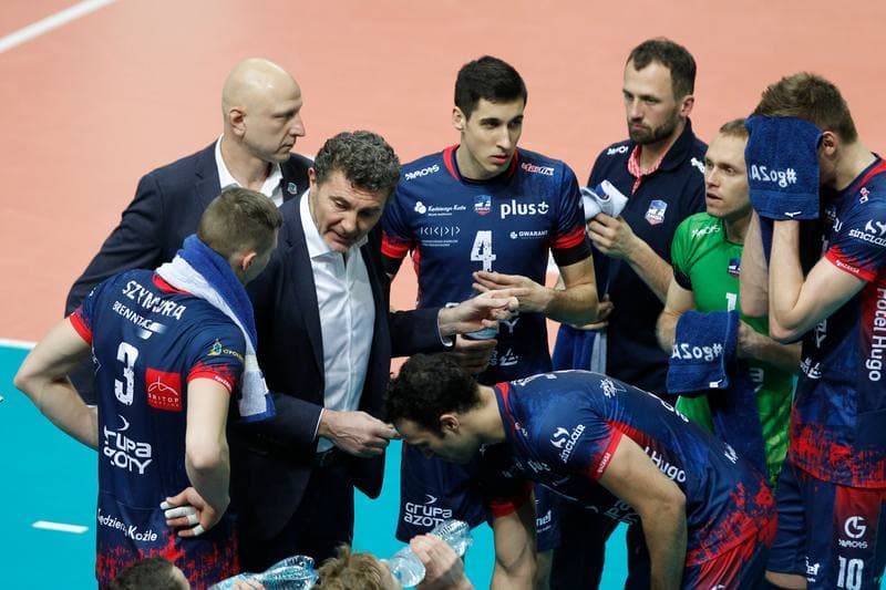 Volleyball. PlusLiga. GKS Katowice - ZAKSA Kedzierzyn-Kozle. 21.11.2017