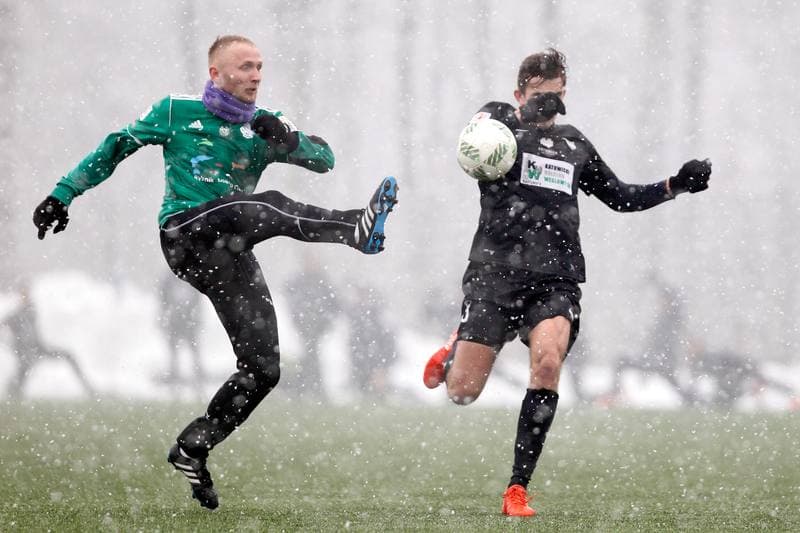 Football. Sparing. ROW Rybnik - Rozwoj Katowice. 01.02.2017