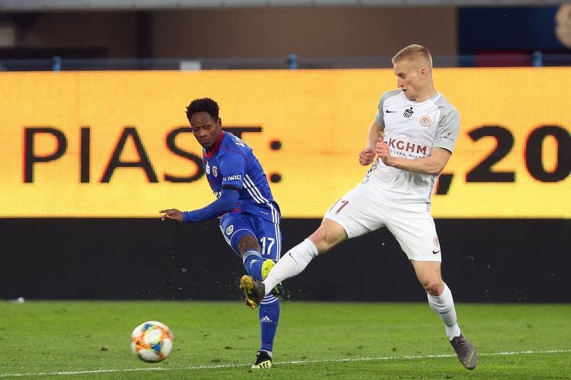 Football. Lotto Ekstraklasa. Piast Gliwice - Zaglebie Lubin. 23.04.2019