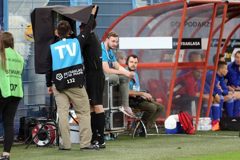 Football. Lotto Ekstraklasa. Piast Gliwice - Cracovia Krakow. 26.04.2019