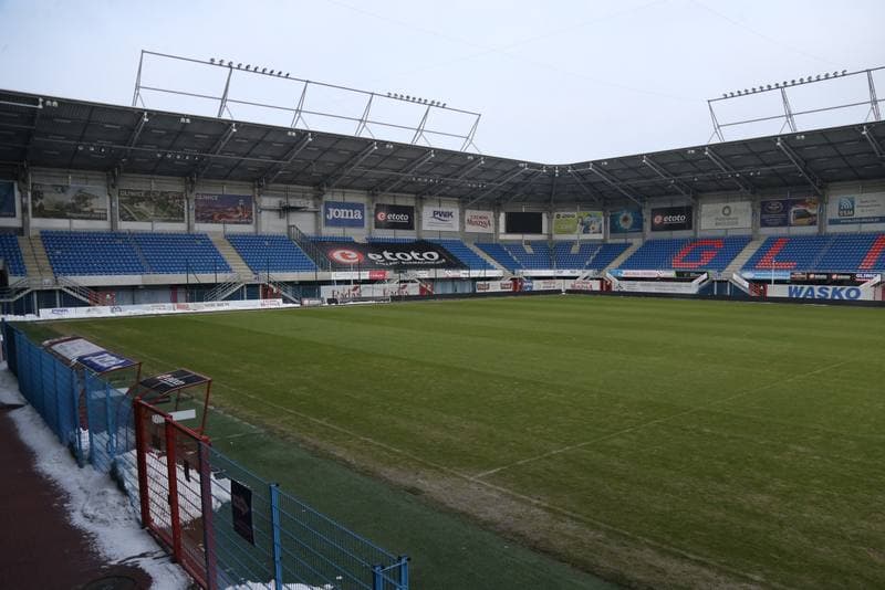 Football. Piast Gliwice. Training. 02.02.2017