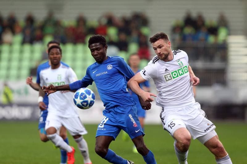 Football. Fortuna:Liga. MFK Karvina - Slovan Liberec. 27.04.2019