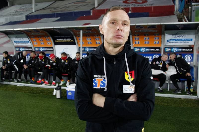 Football. Lotto Ekstraklasa. Gornik Zabrze - Jagiellonia Bialystok. 24.11.2017