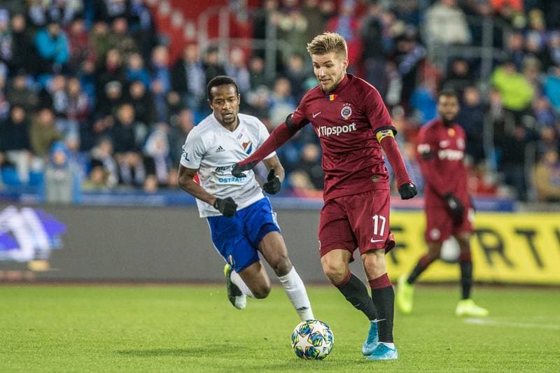 Football. Fortuna:Liga. Banik Ostrava - Sparta Prague. 14.12.2019