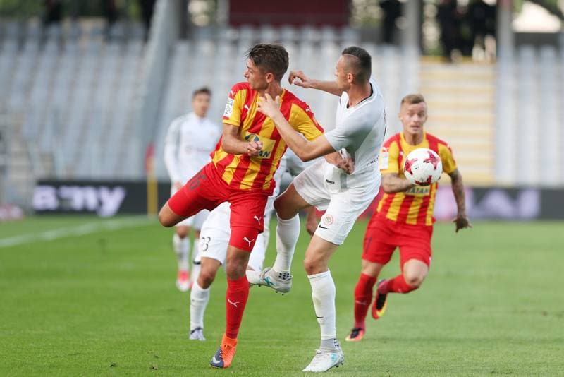 Football. Lotto Ekstraklasa. Korona Kielce - Zaglebie Lubin. 17.07.2017