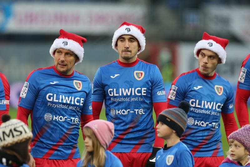 Football. Lotto Ekstraklasa. Piast Gliwice - Lech Poznan. 03.12.2017
