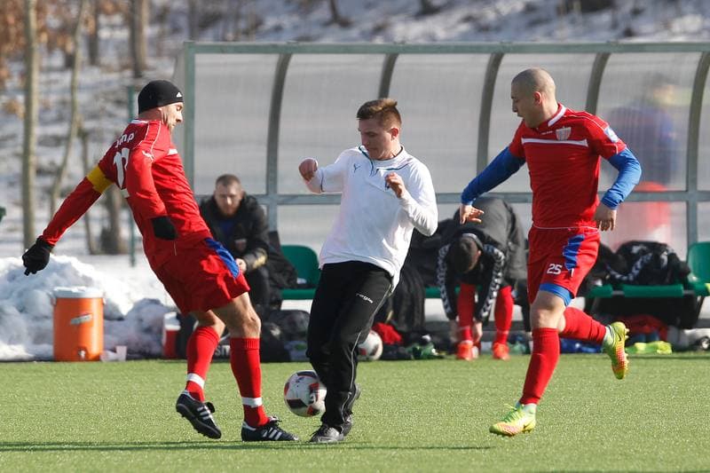 Football. Sparing. Polonia Bytom - Ruch Zdzieszowice. 15.02.2017