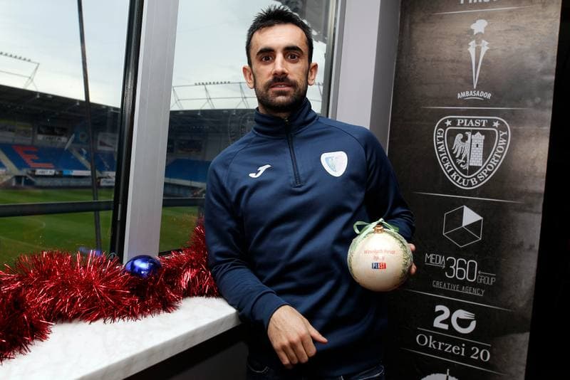 Football. Piast Gliwice. Gerard Badia. 11.12.2017