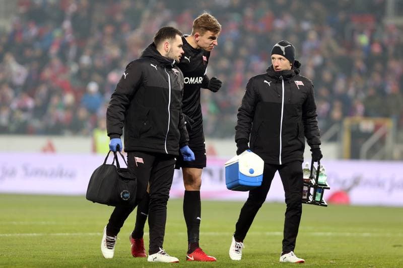 Football. Lotto Ekstraklasa. Gornik Zabrze - Cracovia Krakow. 18.12.2017