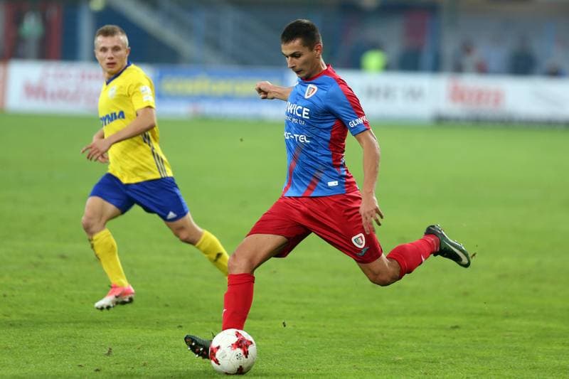 Football. Lotto Ekstraklasa. Piast Gliwice - Arka Gdynia. 22.09.2017