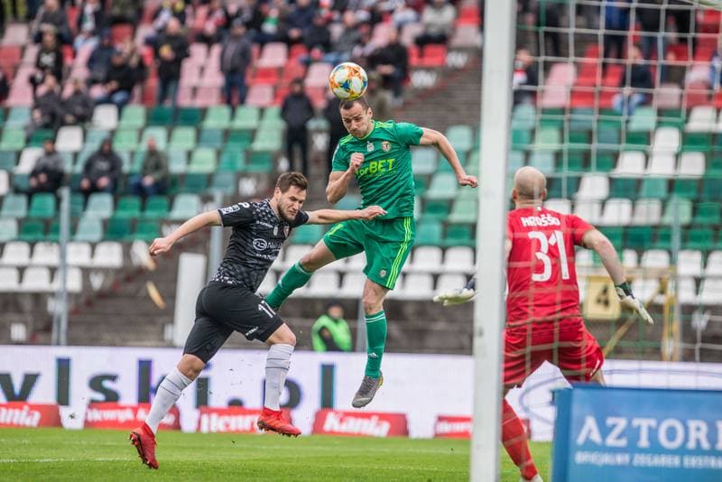 Football. Lotto Ekstraklasa. Zaglebie Sosnowiec - Slask Wroclaw. 05.05.2019