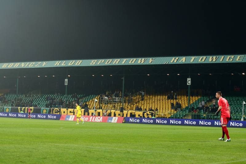 Football. Nice I Liga. GKS Katowice - Chrobry Glogow. 22.09.2017