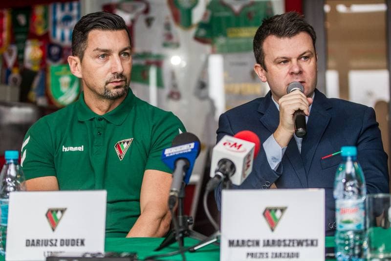 Football. Zaglebie Sosnowiec. Press Conference. 14.01.2020