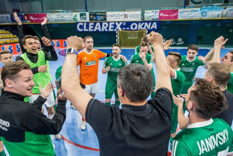 Futsal. Ekstraklasa. Clearex Chorzow - Rekord Bielsko-Biala. 06.05.2019