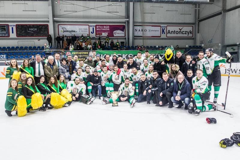 Ice Hockey. Visegrad Cup. JKH GKS Jastrzebie - HK Nitra. 16.01.2020
