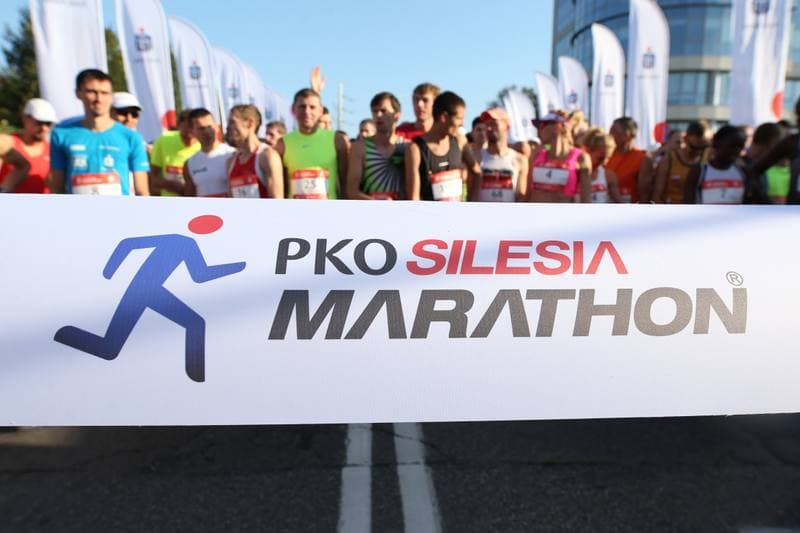 Athletics. PKO Silesia Marathon. Wojciech Saluga - Damian Pieterczyk. 01.10.2017