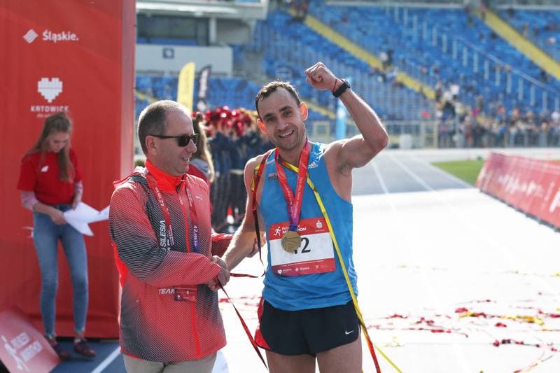Athletics. PKO Silesia Marathon. Wojciech Saluga - Damian Pieterczyk. 01.10.2017