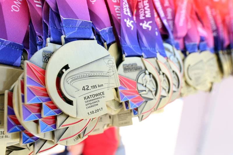 Athletics. PKO Silesia Marathon. Wojciech Saluga - Damian Pieterczyk. 01.10.2017