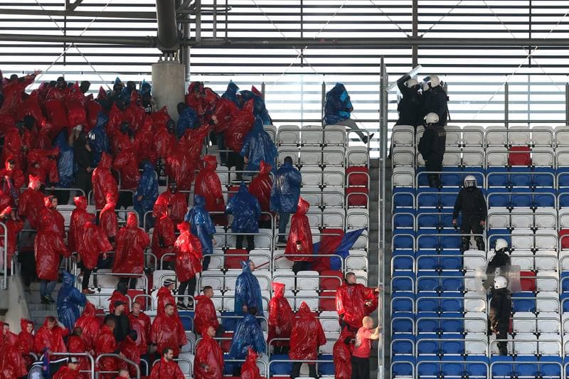 Football. Lotto Ekstraklasa. Gornik Zabrze - Piast Gliwice. 01.10.2017