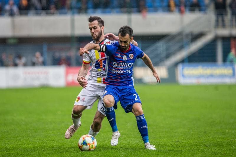 Football. Lotto Ekstraklasa. Piast Gliwice - Jagiellonia Bialystok. 12.05.2019