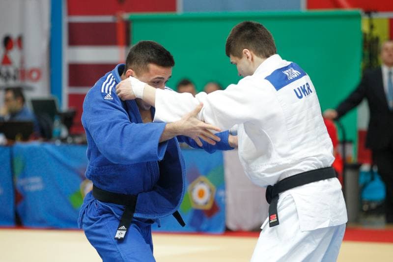 Judo. World Judo Tour. Rafal Kozlowski - Oleksandr Kruk. 05.03.2017