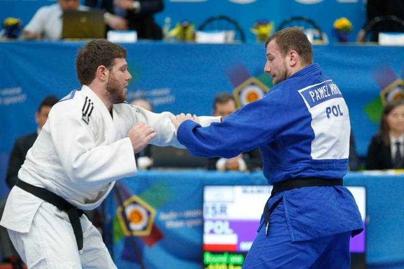 Judo. World Judo Tour. Rafal Kozlowski - Oleksandr Kruk. 05.03.2017