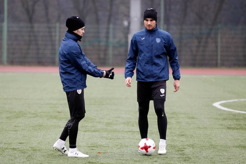 Football. Piast Gliwice. Training. 10.01.2018