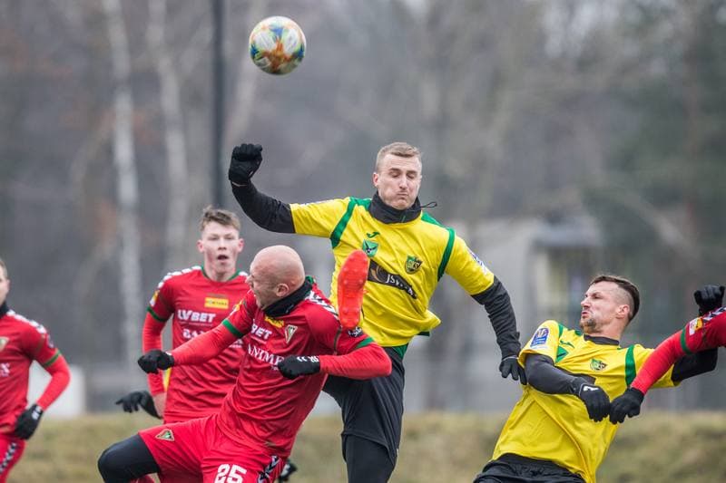 Football. Sparing. GKS Jastrzebie - Zaglebie Sosnowiec. 22.01.2020