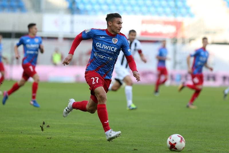 Football. Lotto Ekstraklasa. Piast Gliwice - Sandecja Nowy Sacz. 14.10.2017