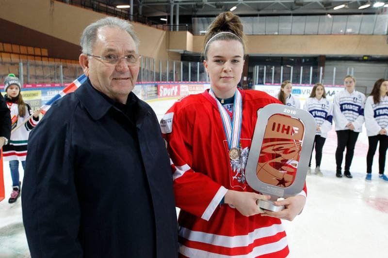 Ice Hockey. Women's U18 World Championship Division 1B. Poland - Great Britain. 12.01.2018