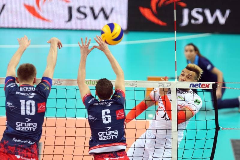 Volleyball. PlusLiga. Jastrzebski Wegiel - ZAKSA Kedzierzyn-Kozle. 13.01.2018